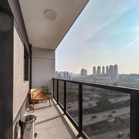 Tz - Apto No Vila Olimpia, Moderno E Com Vista Da Cidade! Sao Paulo Exterior photo